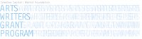 Arts Writers Grants Program Arts Writers Grants Program