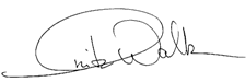 Anita Walker signature