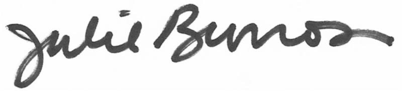 Juiie Burros signature