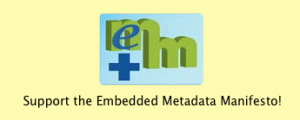 Embedded Metadata Manifesto