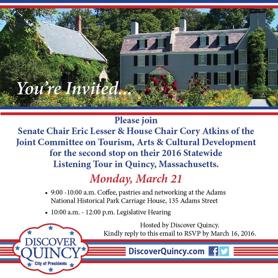 Joint Committee's Quincy Listening Tour