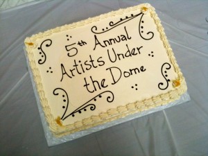 5th anniversay AUD cake